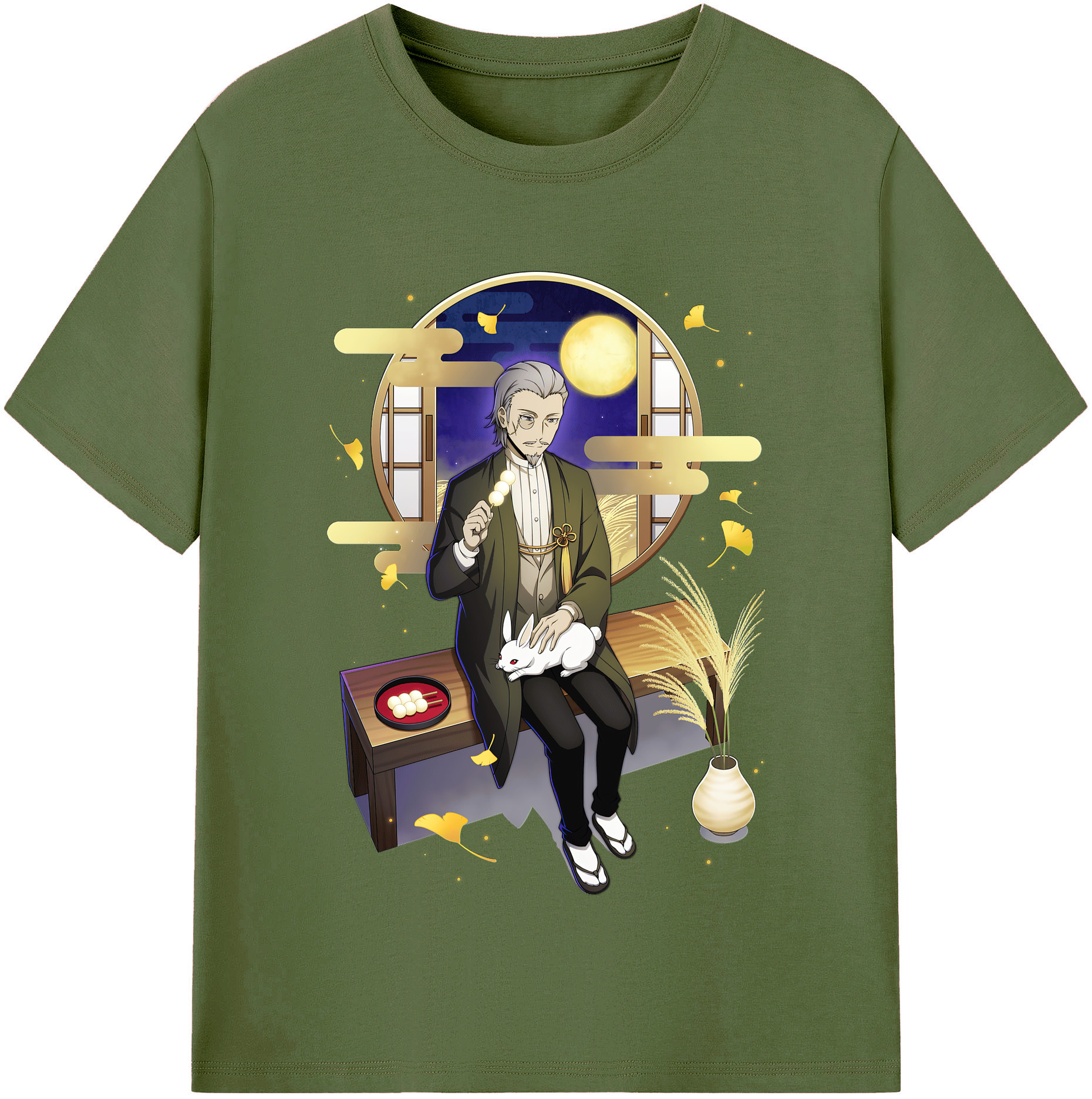 （画像用） 文豪ストレイドッグス Bungo Stray Dogs 綿100％半袖Tシャツ（フロントプリント）